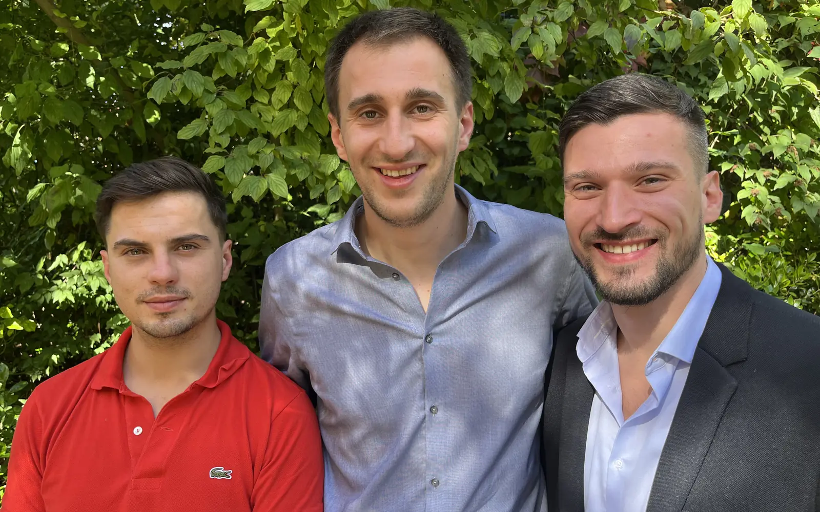 Les trois associés fondateurs d'Easy to Clean