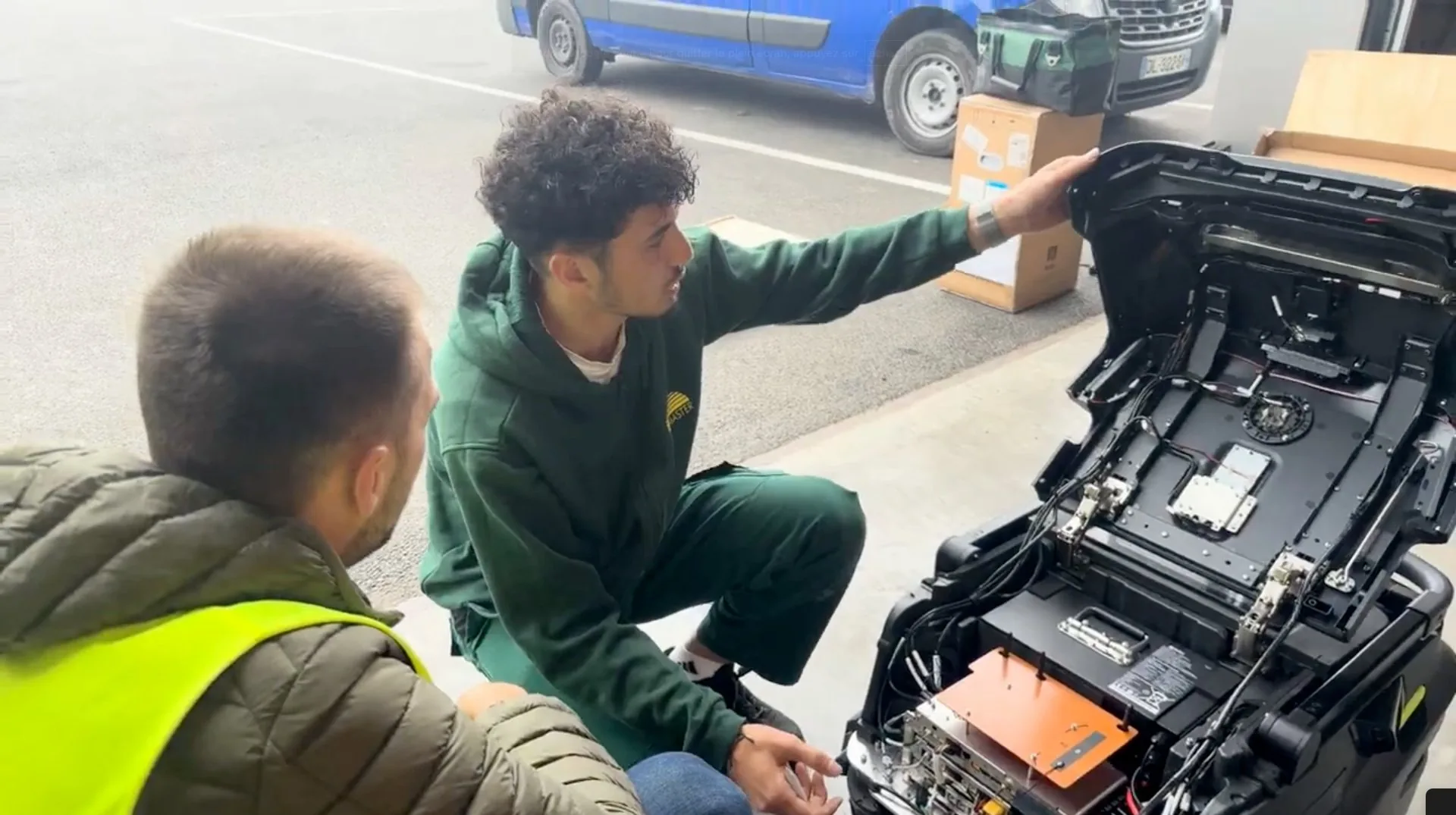 Maintenance du robot