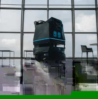 LionsBot R3 Scrub et R3 Scrub Pro, vue d'ensemble du robot de nettoyage LionsBot