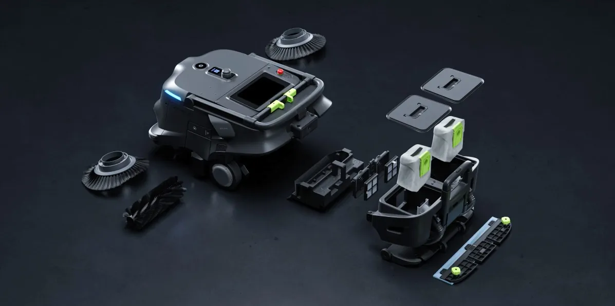 Pièces d'usure modulaires, PUDU MT1 Vac