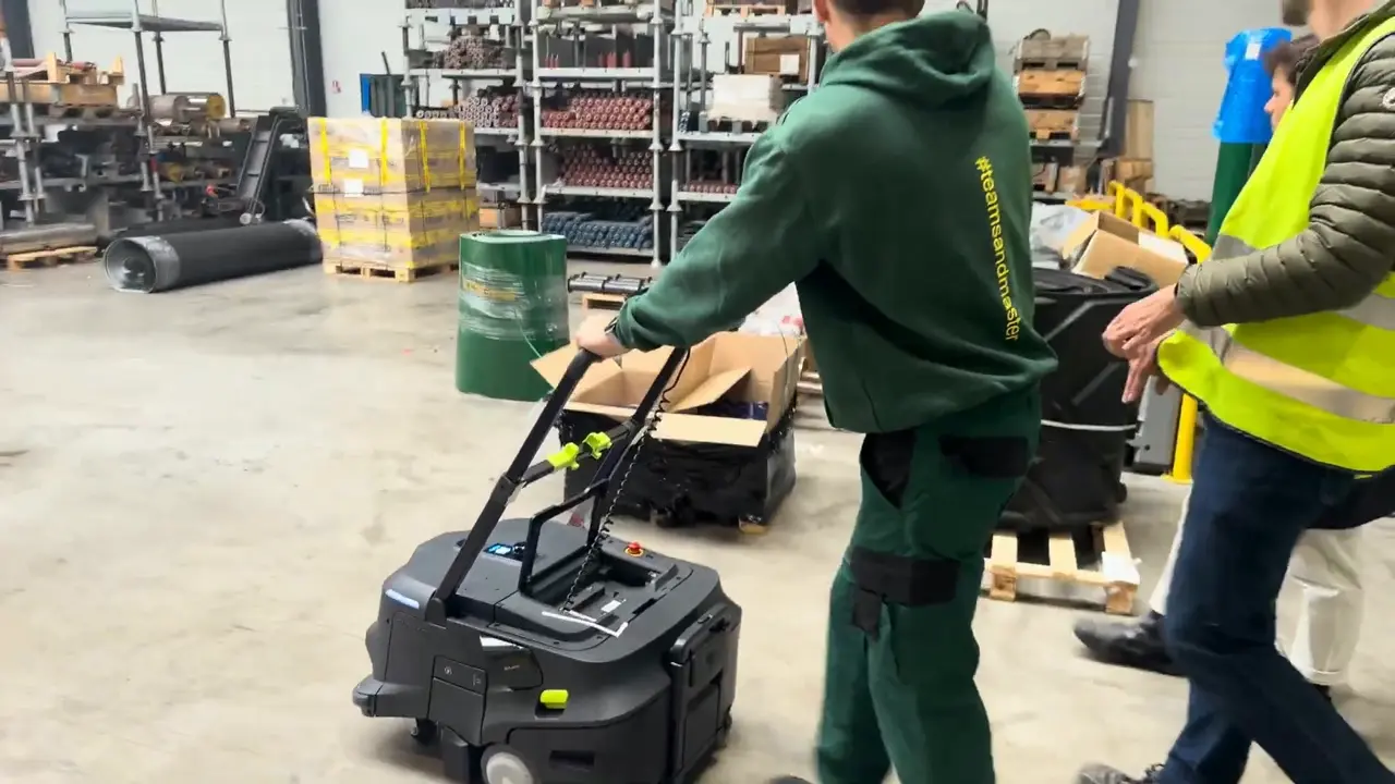 Paramétrage du robot et formation des équipes